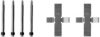 HELLA 8DZ 355 202-161 Accessory Kit, disc brake pads